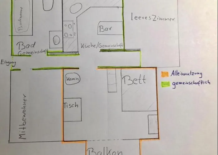 Gemuetliches Wg-zimmer 2, Zentral In Daire Ravensburg